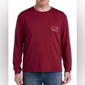 Vineyard Vines Maroon XS long sleeve. Great condition, 100% cotton.